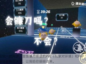 我最近在玩一款网游，里面镰刀职业的PVE（玩家对环境）和PVP（玩家对战玩家）玩法差别可大了，让我给你细细道来。